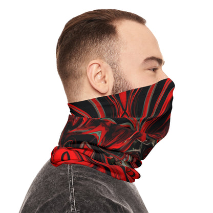 Raging Red Heart Lightweight Neck Gaiter
