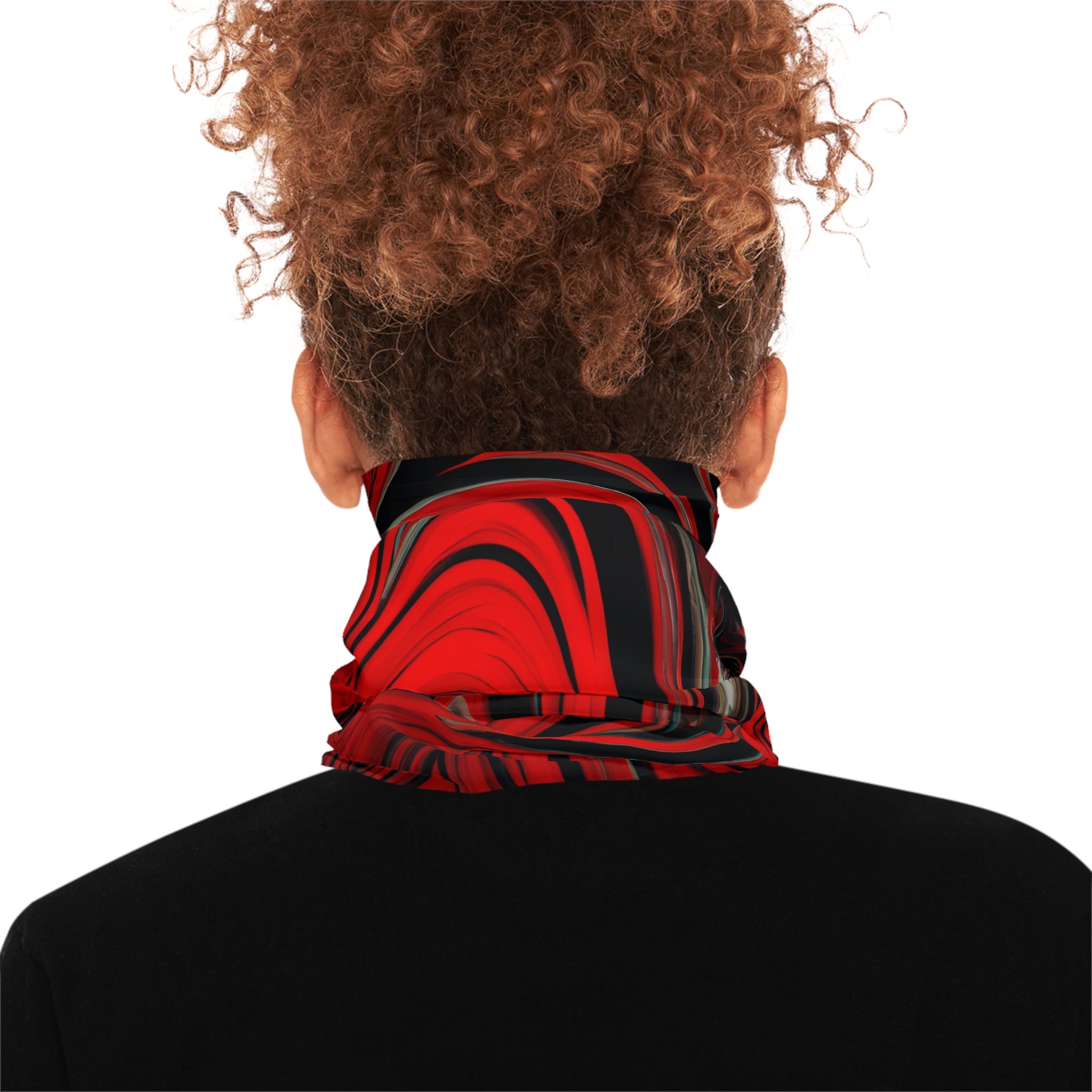 Raging Red Heart Lightweight Neck Gaiter