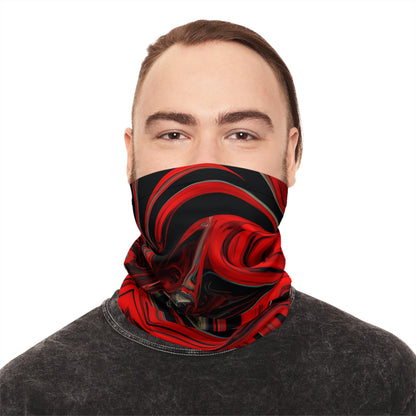Raging Red Heart Lightweight Neck Gaiter