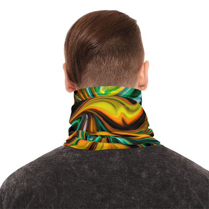 Gaiters - Golden Greens Bliss Lightweight Neck Gaiter - Acid Daddy