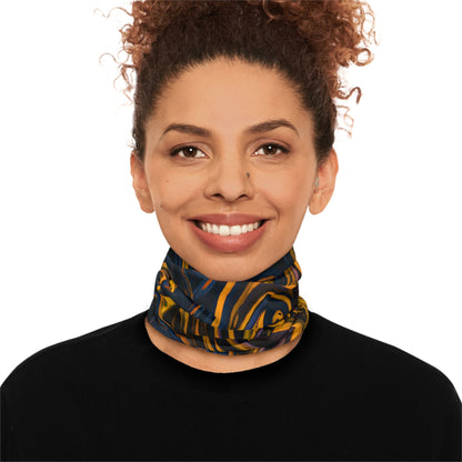 Gaiters - Kinetic Black Elegance Lightweight Neck Gaiter - Acid Daddy