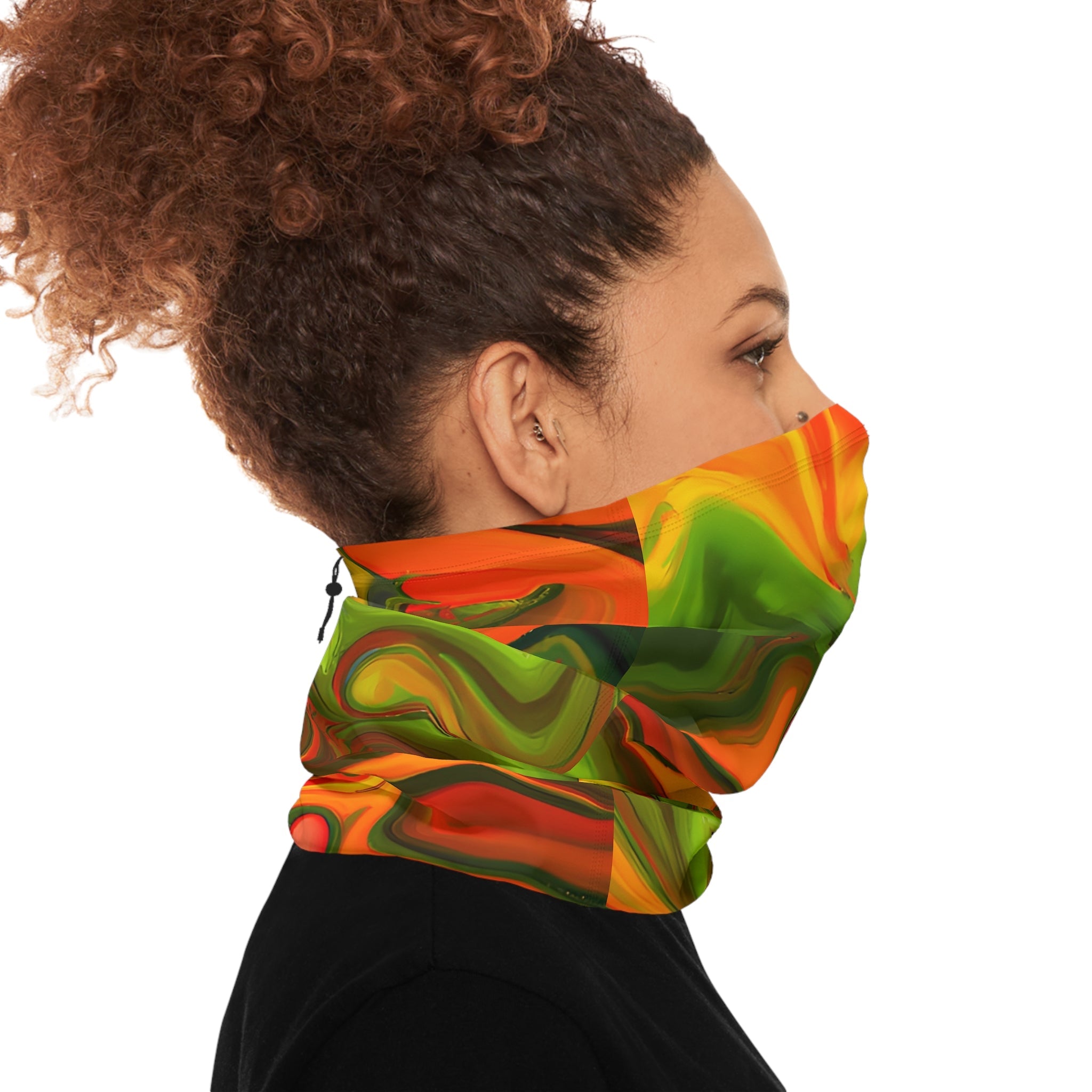 Gaiters - Orange Groove Dare Warm Winter Neck Gaiter - Acid Daddy
