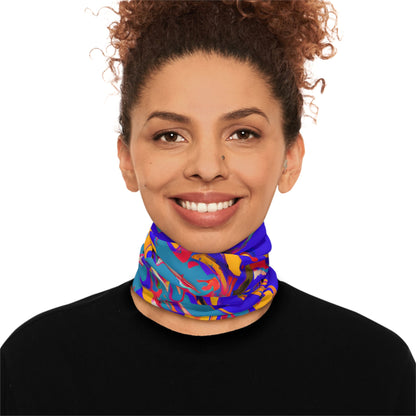Gaiters - Painted Blues Breathable Lightweight Neck Gaiter - Acid Daddy