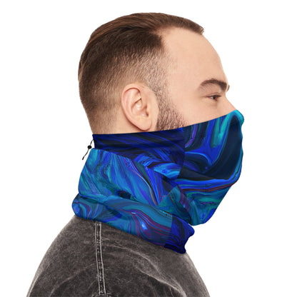 Gaiters - Visceral Blue Chill - Repel Winter Neck Gaiter - Acid Daddy